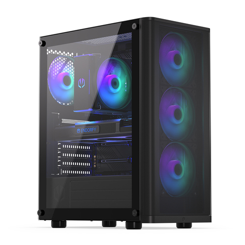 [01502509] Ventum 200 ARGB Noir - MT/Sans Alim/ATX