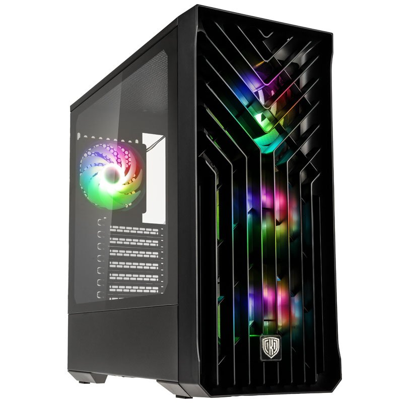 [01502602] Unity Cascade ARGB Noir - MT/Sans Alim/E-ATX#
