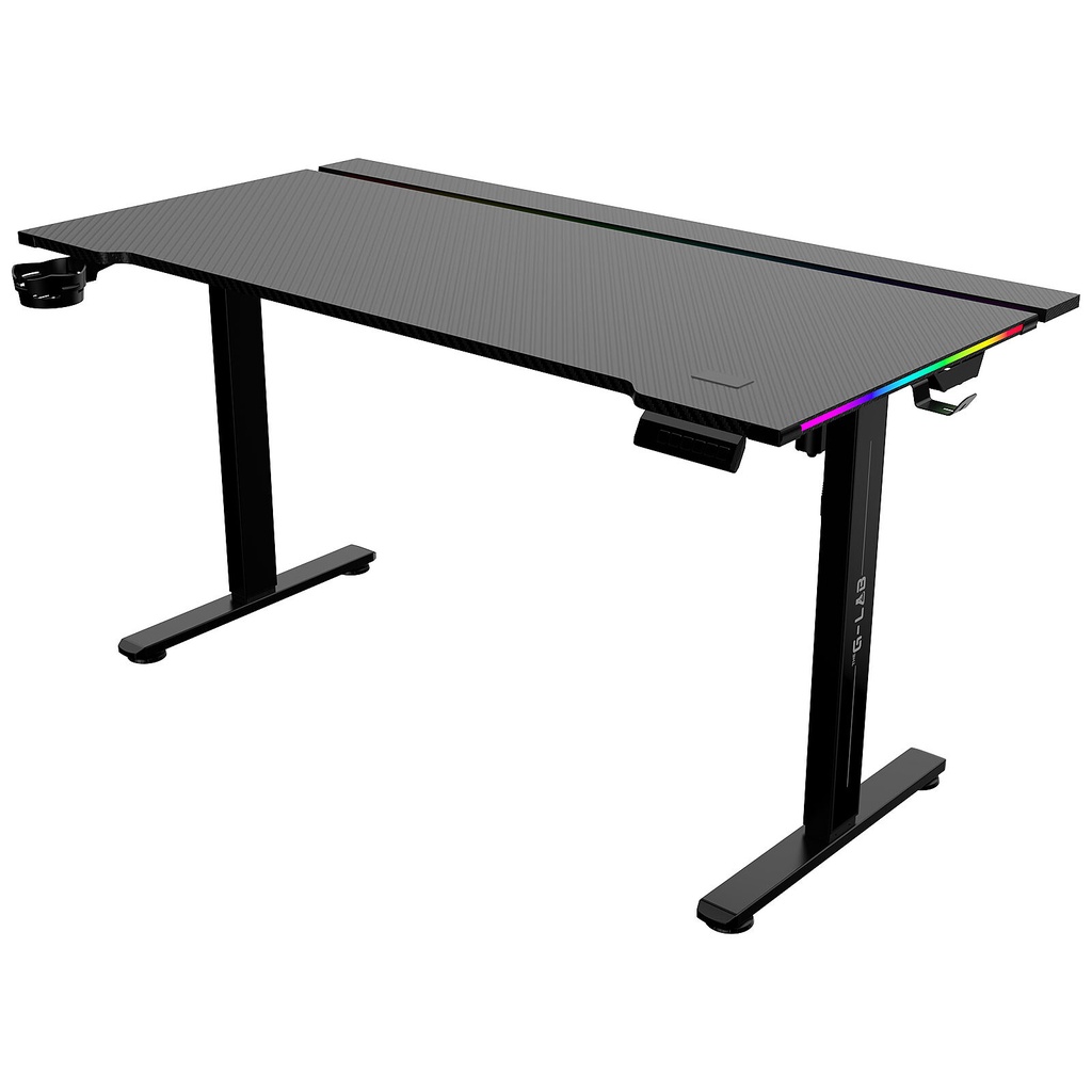 [10400076] K-Desk Platinium RGB/Noir