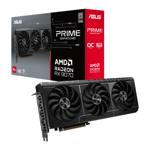 [00602244] Prime Radeon RX 9070 OC Edition 16GB GDDR6