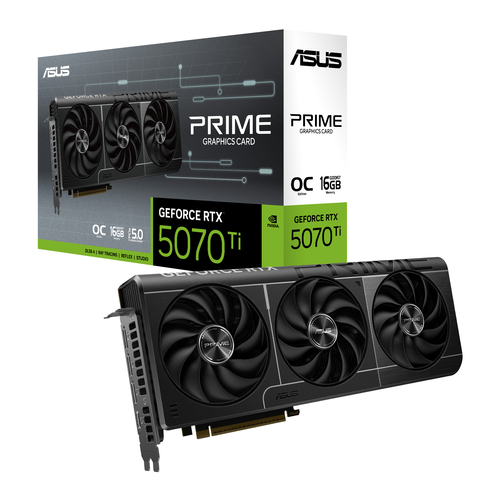[00602302] PRIME GeForce RTX 5070 Ti 16GB GDDR7 OC Edition