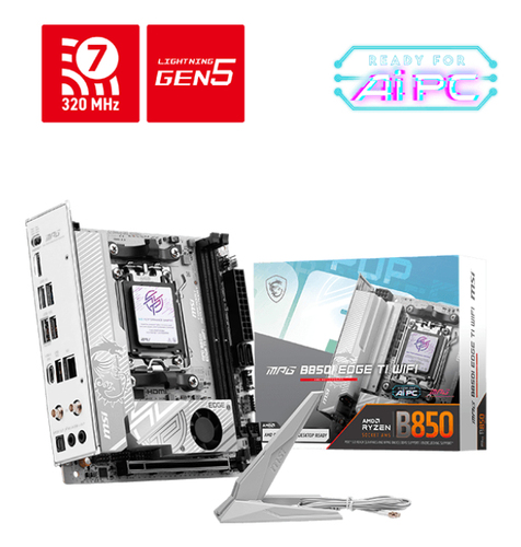 MPG B850I EDGE TI WIFI - B850/AM5/DDR5/mITX