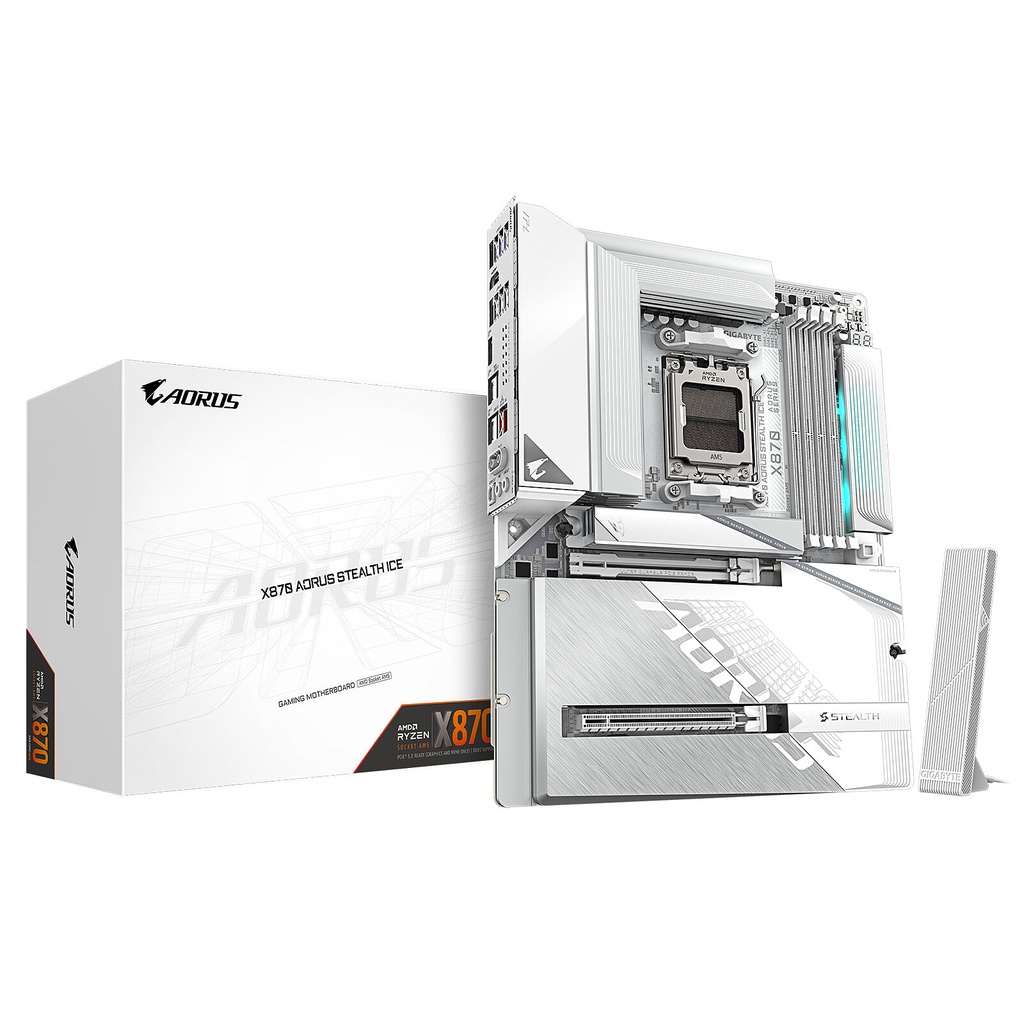 [00402039] X870 AORUS STEALTH ICE - X870/AM5/DDR5/ATX