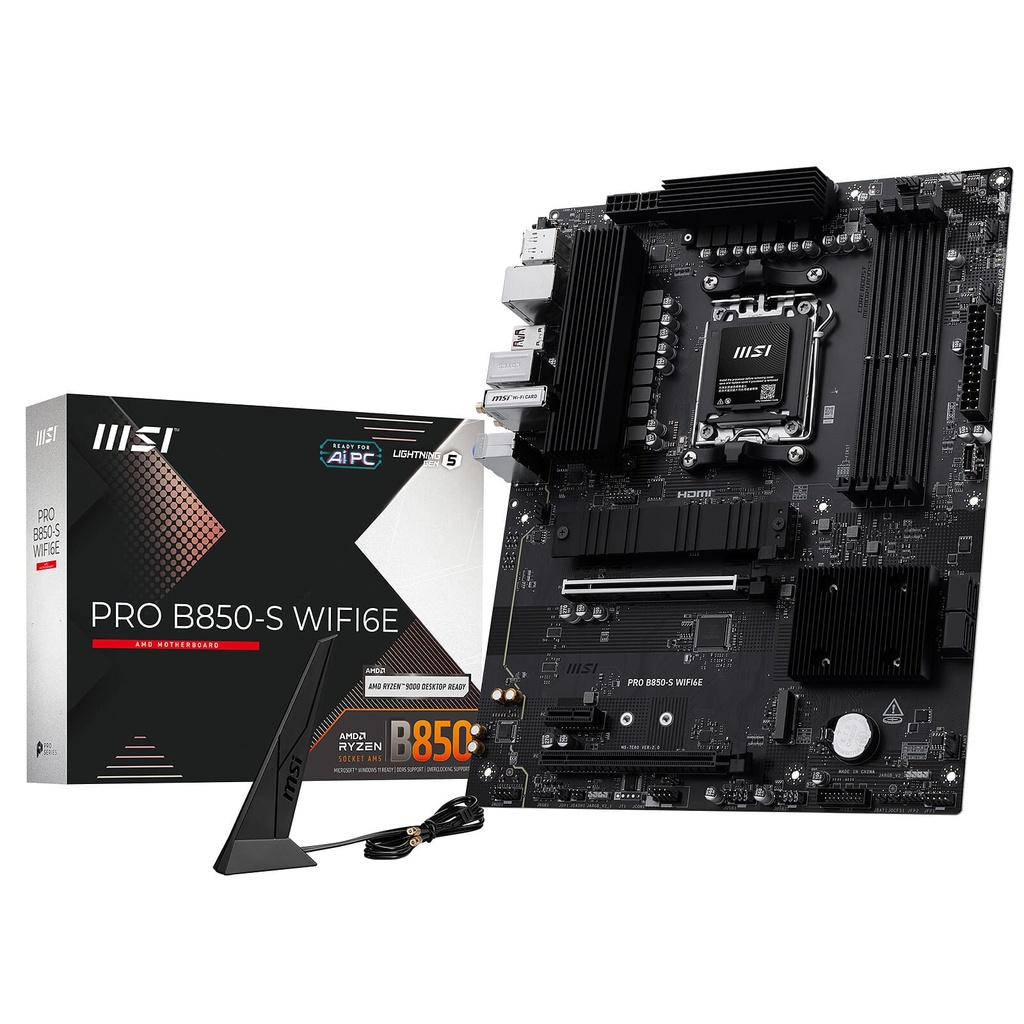 PRO B850-S WIFI6E - B850/AM5/ATX