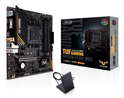 [00402191] TUF Gaming A520M-PLUS WIFI - A520/AM4/DDR4/mATX