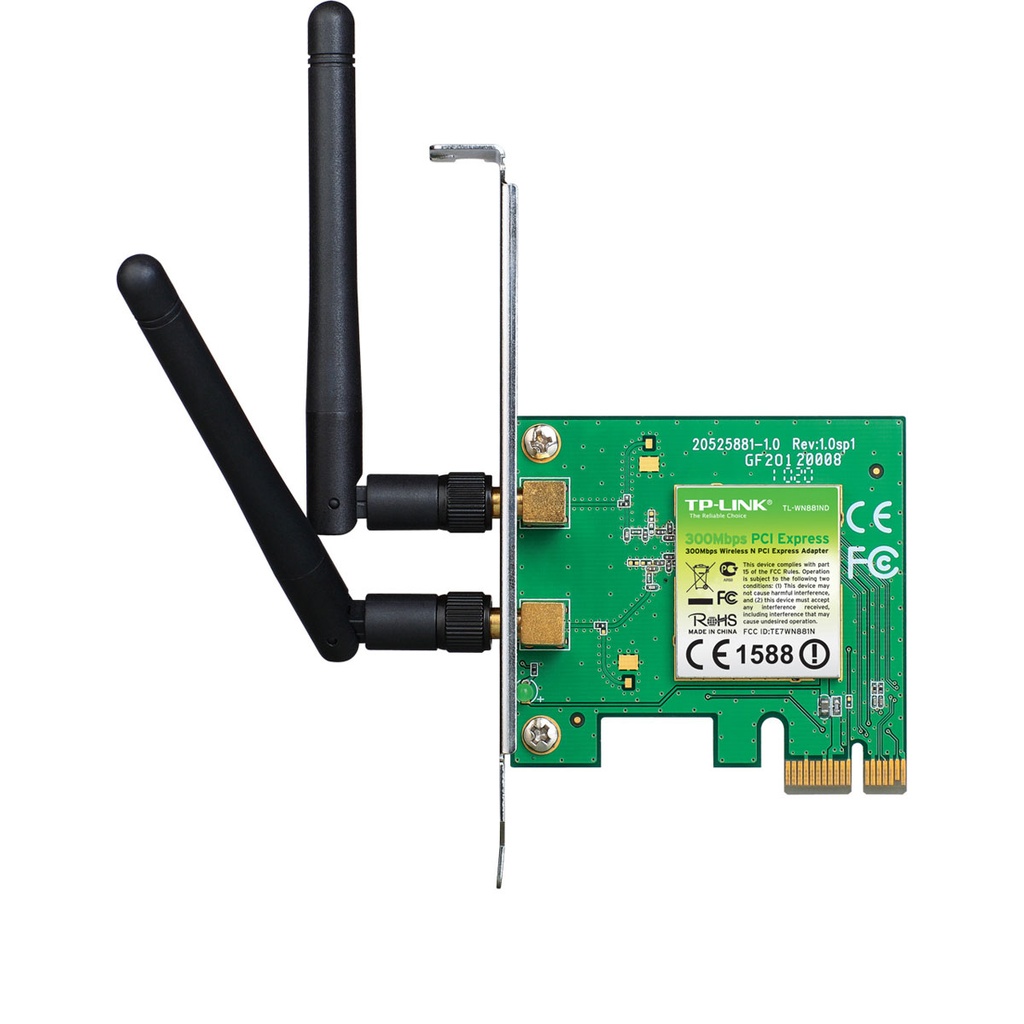 [18844] PCI-E WiFi 802.11N 300Mbits - TL-WN881ND