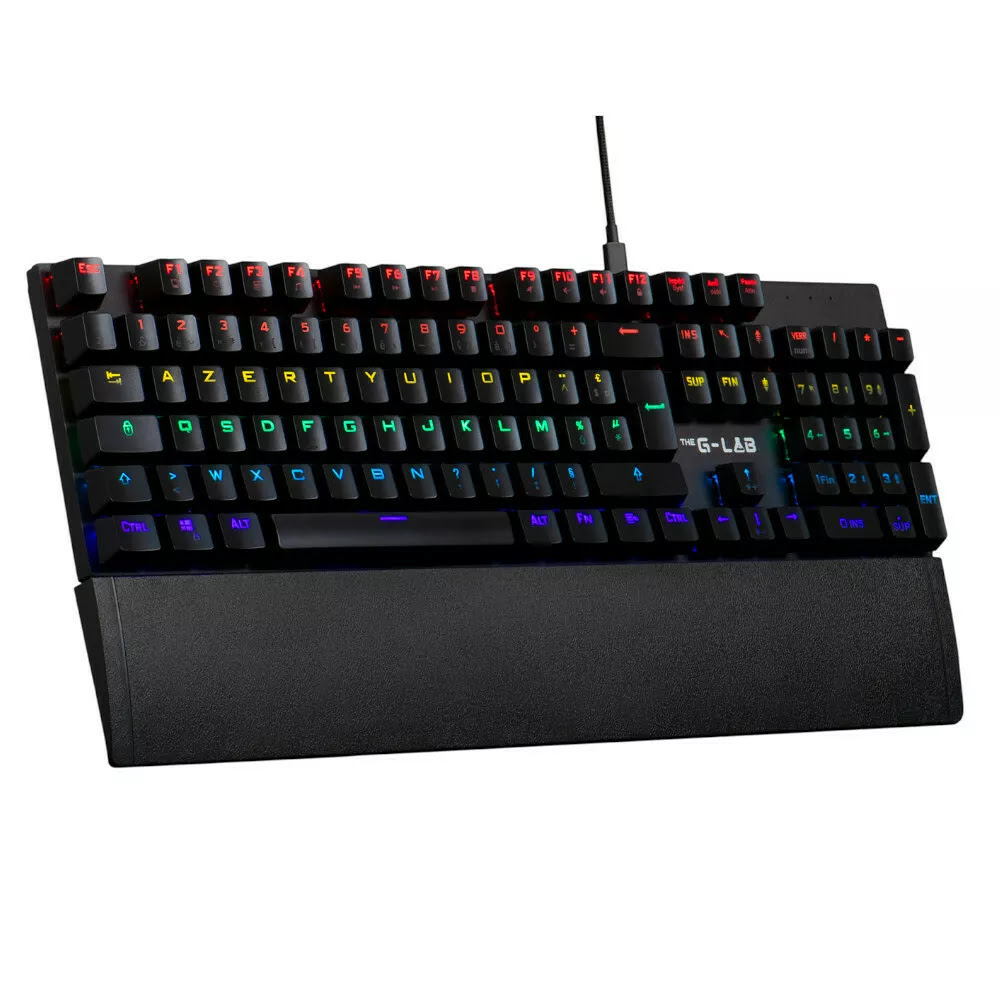 [01401774] Keyz Carbon Ex - Noir/RGB/Filaire/Switch Tactile
