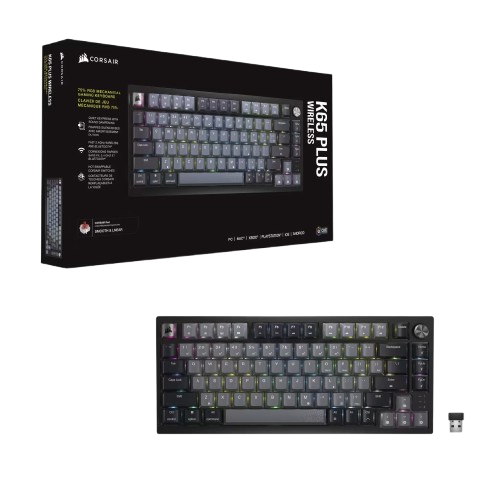 [01401824] K65 PLUS WIRELESS 75% RGB Mecanique