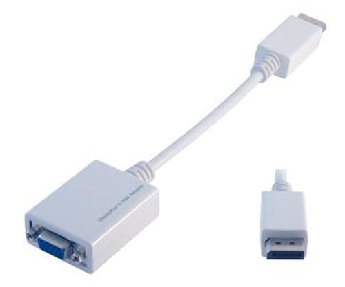 [03000332] Adaptateur câble DP m/VGA f