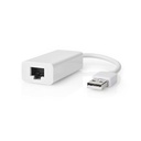 Adaptateur USB 2.0 vers RJ 45 - Blanc