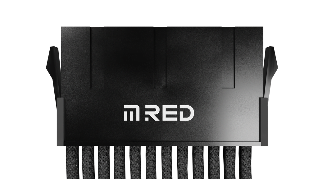 [10500015] Kit ext. 7 Câbles tressés Ultimate - Noir