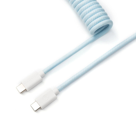 [03003367] Cable Coiled Aviator - USB C - Bleu Clair#