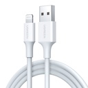 Câble USB-A M vers Lightning M/1,5m/Blanc