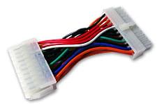 Adaptateur alimentation 20F->24M broches#