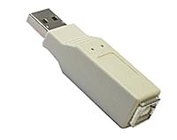 Adaptateur USB A Male - USB B Femelle#