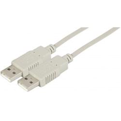 [46635] Cable USB2.0 A Male - USB A Male 1m