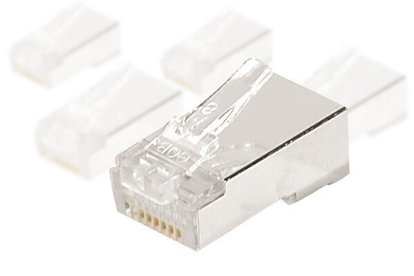 Connecteur à sertir 8P8C RJ45 CAT5e STP (x10)#