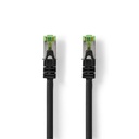 Câble RJ45 CAT7 S/FTP - male/male - 1m  - Noir