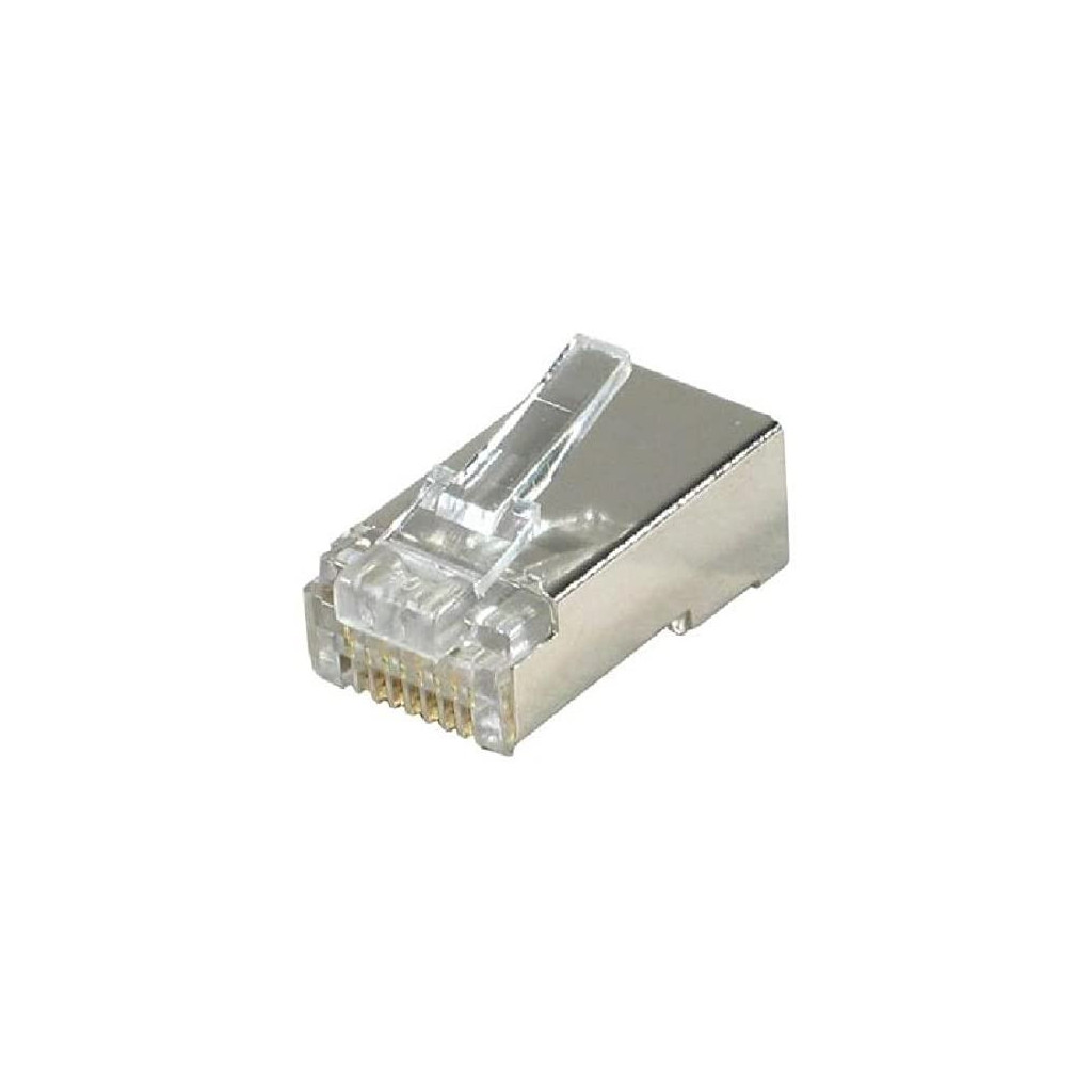 [26408] Connecteurs RJ45 Blindés Cat.6 + insert (par 10)#