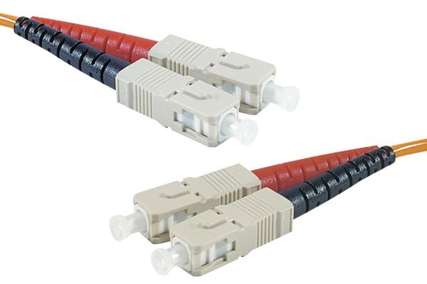 Cordon fibre optique OM2 SC/SC 50/125 - 2.00 m#