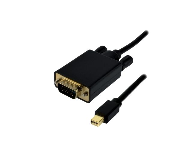 [03001824] Câble Mini DisplayPort/VGA mâle/mâle- 1.5m - Noir#