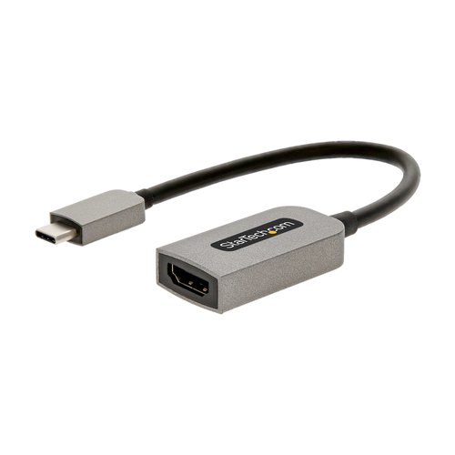 [06801691] Adaptateur USB-C/HDMI mâle/femelle - Gris