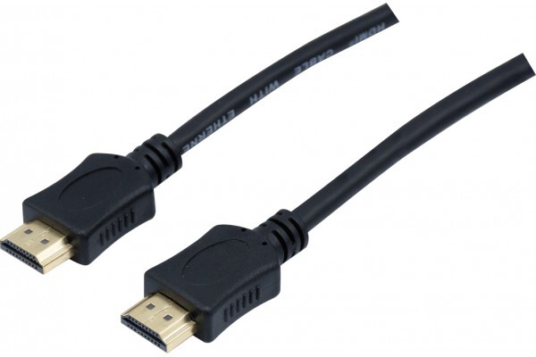 [06801801] Câble HDMI 2.0 Highspeed+Ethernet mâle/mâle-0,5m
