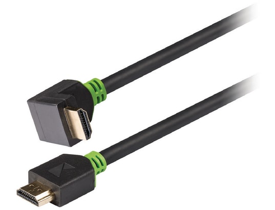 [06900019] Connecteur HDMI Coudé à 90° 2.00 m Anthracite#