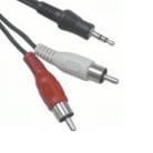 [30010] Câble Audio Jack 3.5 vers 2xRCA mâle/mâle - 10m#