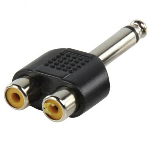 Adaptateur RCA mono mâle/mono femelle#