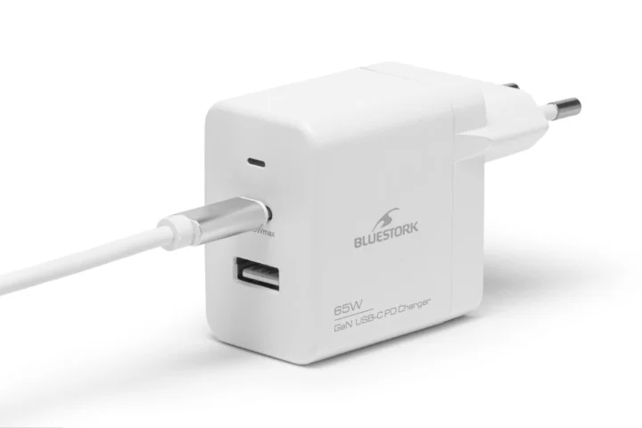 [10500027] 65W USB C - Blanc/Détachable#