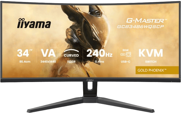 34" CURVE UWQHD/240Hz/VA/0.4ms/FreeSync Premium
