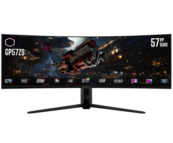 [06204477] GP57ZS 57" DUHD CURVE/120Hz/MiniLED/1ms/FSPrem