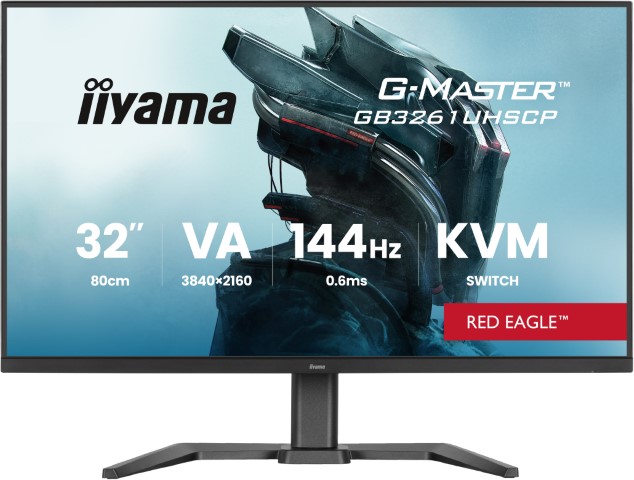 32" 4K/144Hz/VA/0.6ms/USB-C/KVM/FreeSync Premium