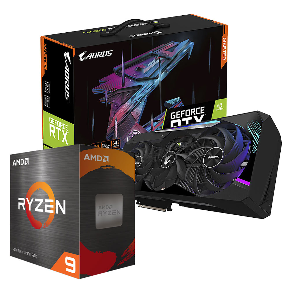[06600041] Pack R9-5950X + AORUS RTX3080 TI MASTER 12G LHR