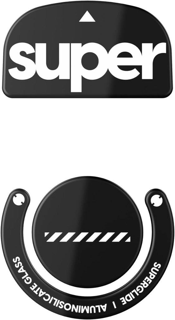 [13000631] Patins Verre V2 - Logitech GProX Superlight - Noir