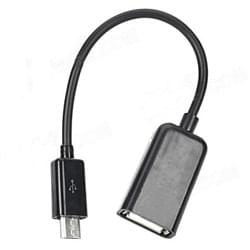 [81945] Cable Micro USB vers USB A Femelle pour Tablette