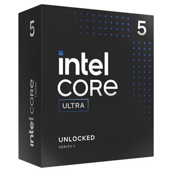 [00501360] Core Ultra 5 - 225F - 4.9Ghz/20Mo/LGA1851/BOX