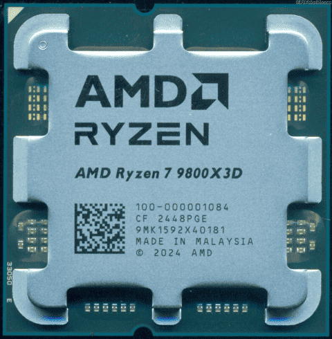 [00501363] Ryzen 7 9800X3D - 5.2GHz/104Mo/AM5/Tray