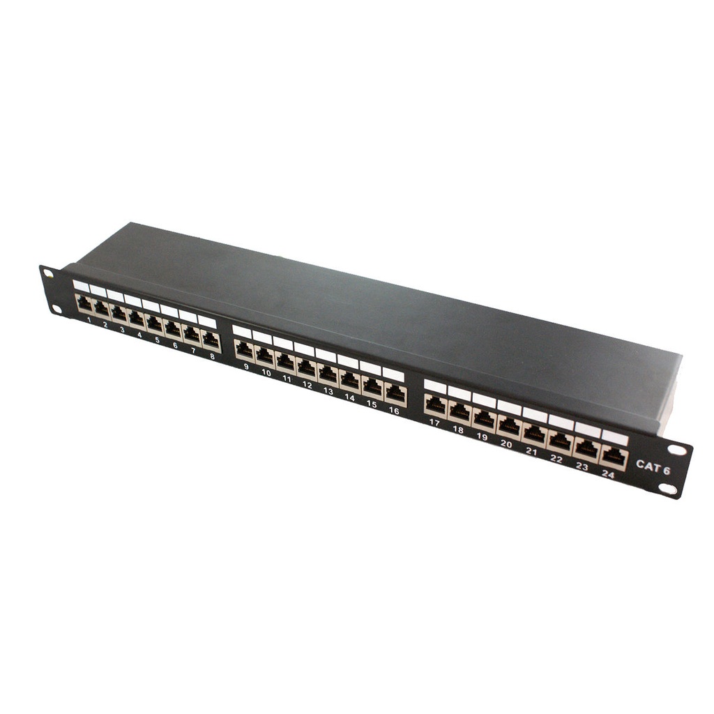 [06902739] Panneau de brassage rack 19" - 1U/blindé/cat6#