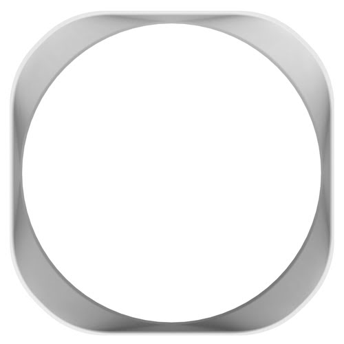 [05800033] Garniture pour ventilateur 120mm - Blanc#