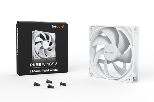 [05800865] Pure Wings 3 120mm PWM Blanc