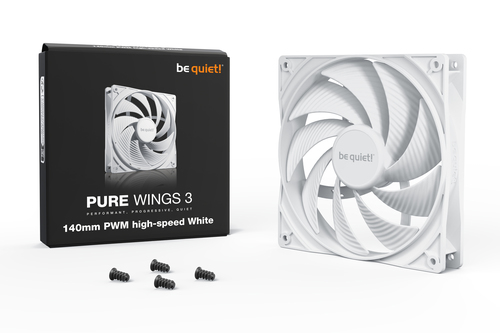 [05800868] Pure Wings 3 140mm PWM High-Speed Blanc