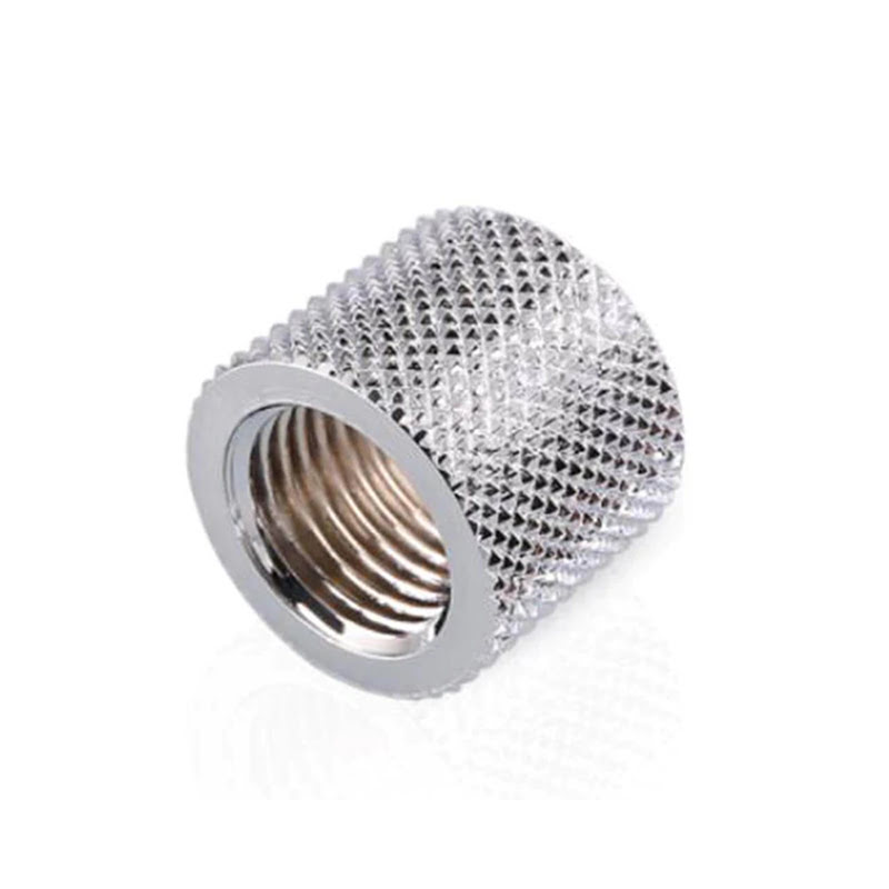 [09300063] Raccord tube rigide droit argent - 14mm