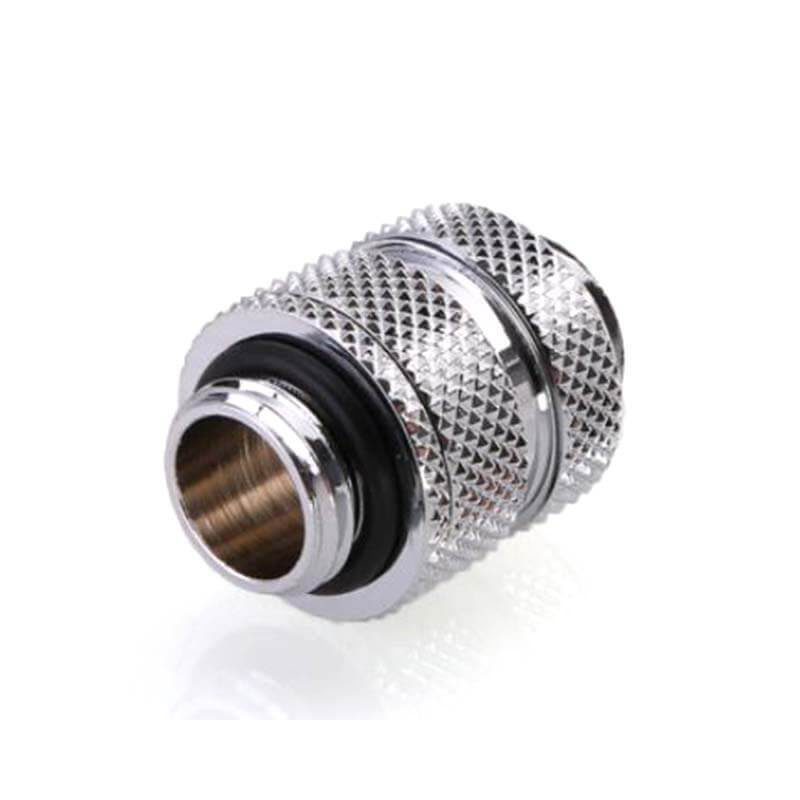 [09300089] Fitting Femelle/Femelle télescopique droit argent