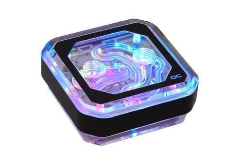 [09601814] Waterblock CPU XPX Aurora - Acryl Black DRGB