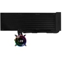 Hydroshift II LCD-C 360 Fanless ARGB Noir