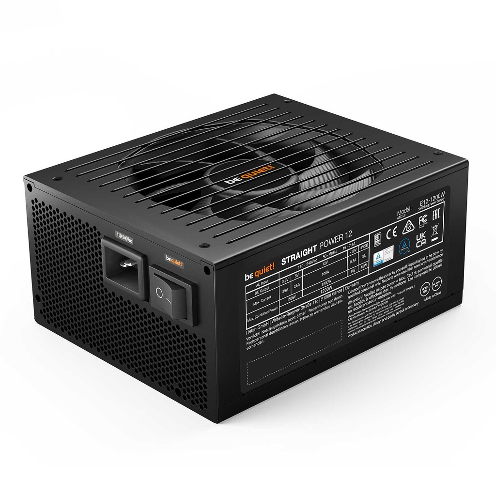 [01200998] ATX 1200W - Straight Power 12 80+ PLAT - BN339