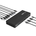 Dock office 10 ports -  3x4K USB-C et USB-A#