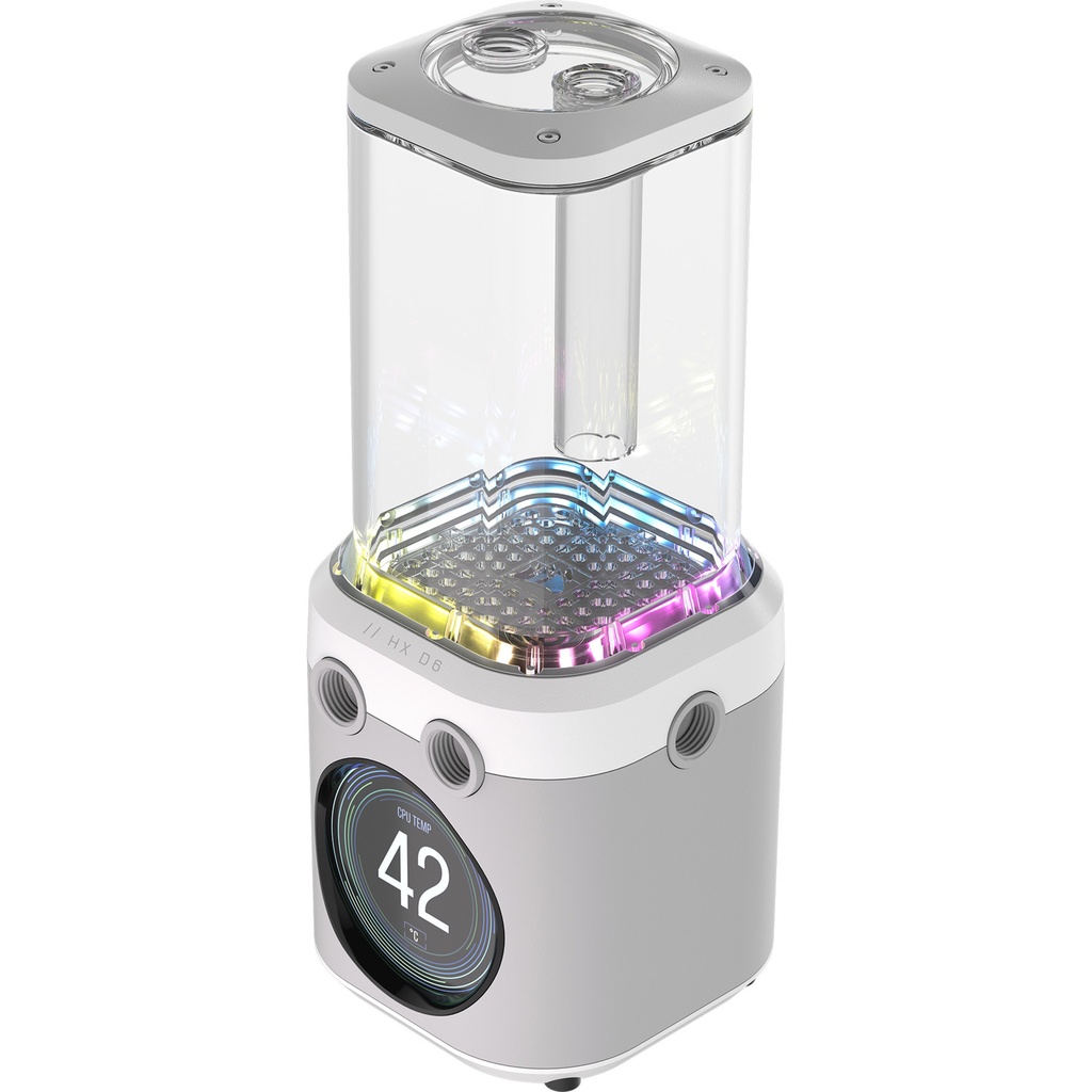 iCUE LINK XD6 RGB ELITE LCD - Blanc